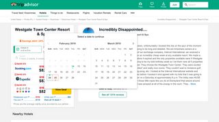 Incredibly Disappointed.... - Review of Westgate Town Center Resort ...