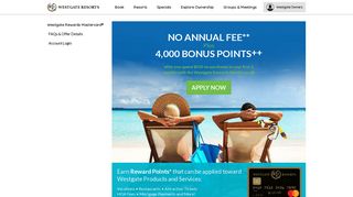 Apply for Westgate Rewards MasterCard - Westgate Resorts