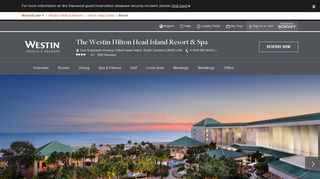 The Westin Hilton Head Island Resort & Spa - Marriott Rewards