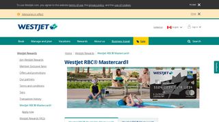 WestJet RBC® Mastercard‡ | WestJet