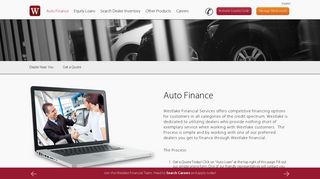 Auto Finance - Westlake Financial Services