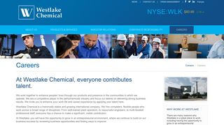 Careers | Westlake Chemical