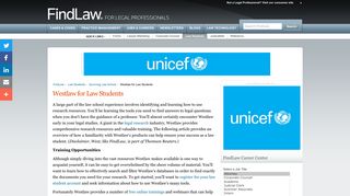 WestLaw for Law Students - FindLaw