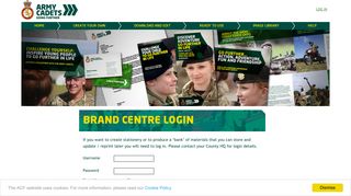 Log in - | Army Cadet Force