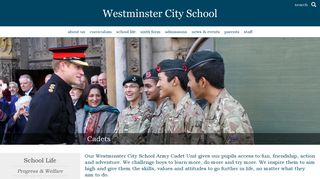Cadets | Westminster City School