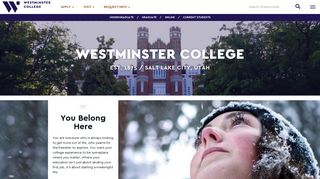 Westminster College | Liberal Arts | Salt Lake City, UT