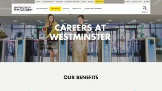 Careers at Westminster | University of Westminster, London