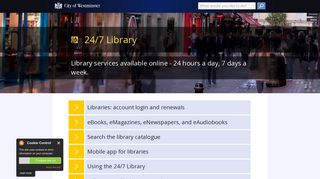 24/7 Library | Westminster City Council