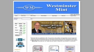 Westminster Mint: Silver Bullion