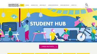 Student hub | University of Westminster, London