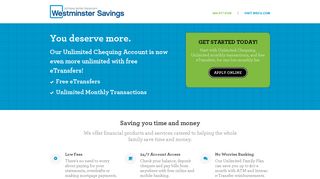 Westminster Savings Credit Union - Bank on us