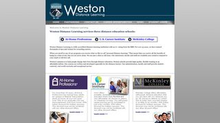 Weston Distance Learning, Inc. - Online Distance Education School ...
