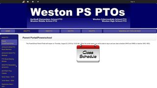 Parent Portal/Powerschool | WestonPS PTOs - Weston PTO