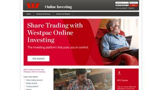 Share Trading & Online Trading | Westpac Online Investing | Buy ...