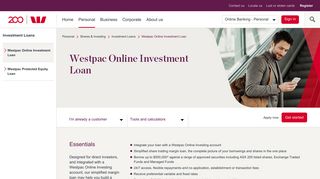 Westpac Online Investment Loan | Westpac