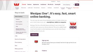 Online Banking » Westpac New Zealand