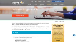 Online Banking & Bill Pay | WestStar Credit Union | Las Vegas, NV ...
