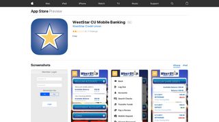 WestStar CU Mobile Banking on the App Store - iTunes - Apple