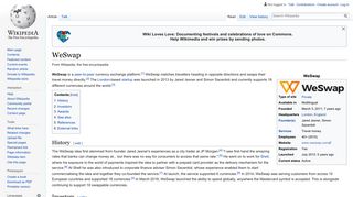WeSwap - Wikipedia