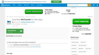 Download WeTransfer for Web Apps - free - latest version