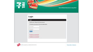 Login - 7-Eleven Fuel Card Application - WEX Australia