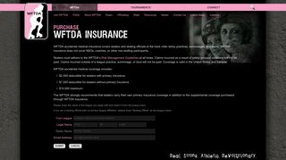 Purchase WFTDA Insurance - Women's Flat Track Derby Association