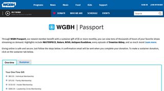WGBH Passport