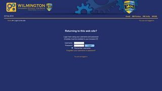 WGSB Moodle: Login to the site