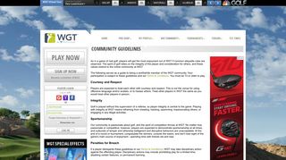 World Golf Tour - Free Online Golf Game - Community ... - WGT Golf
