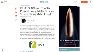 World Golf Tour: How To Prevent Swing Meter Glitches & Lag - Swing ...