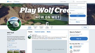 WGT Golf (@wgtgolf) | Twitter
