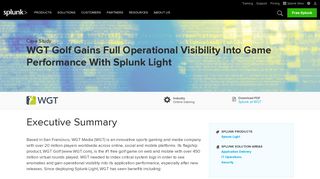 Splunk at WGT | Customer Success | Splunk