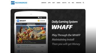 Whaff Rewards mod Apk • $100 Hack - September 2018