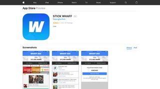 STICK WHAFF on the App Store - iTunes - Apple