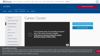 Career Center - Wharton Alumni - University of Pennsylvania