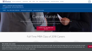 Home - MBA Career Management | Career Statistics