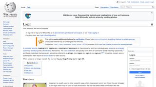 Login - Wikipedia