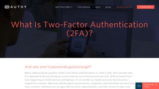 What Is Two-Factor Authentication (2FA)? - Authy