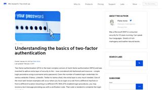 Understanding the basics of two-factor authentication - Malwarebytes ...