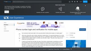 Phone number login and verification for mobile apps - User ...