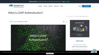 What is LDAP Authentication? - JumpCloud