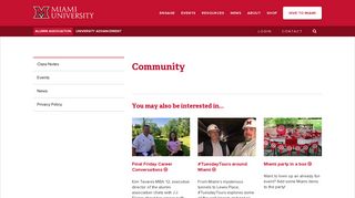 Miami University - Login - iModules