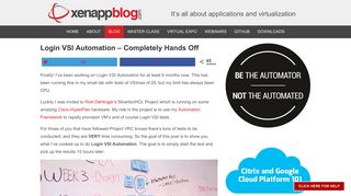 Login VSI Automation - Completely Hands Off - xenappblog