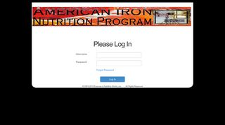 What Works Nutrition Software: Log In