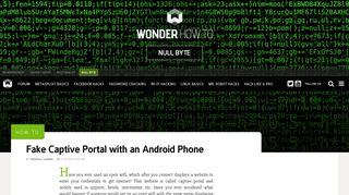 Fake Captive Portal with an Android Phone « Null Byte :: WonderHowTo