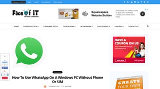 How to Use WhatsApp on a Windows PC without Phone or SIM