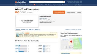 WhatsYourPrice Reviews - 131 Reviews of Whatsyourprice.com ...