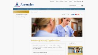 Nursing Opportunities - Ascension Wisconsin