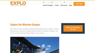 Wheaton College Campus - EXPLO