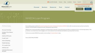 WHEDA Loan Program - Horicon Bank